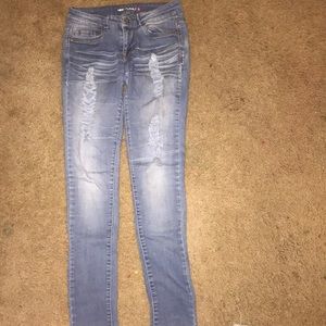 ripped jeans from Nine Planet 1. very comfortable!